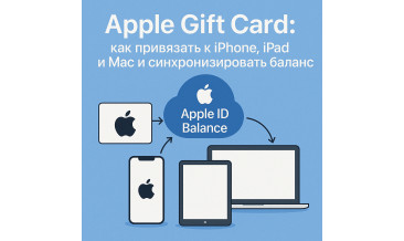 Apple Gift Card: как привязать к iPhone, iPad и Mac и синхронизировать баланс