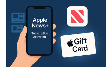 Как оплатить Apple News+ с помощью Apple Gift Card и избежать ошибок активации